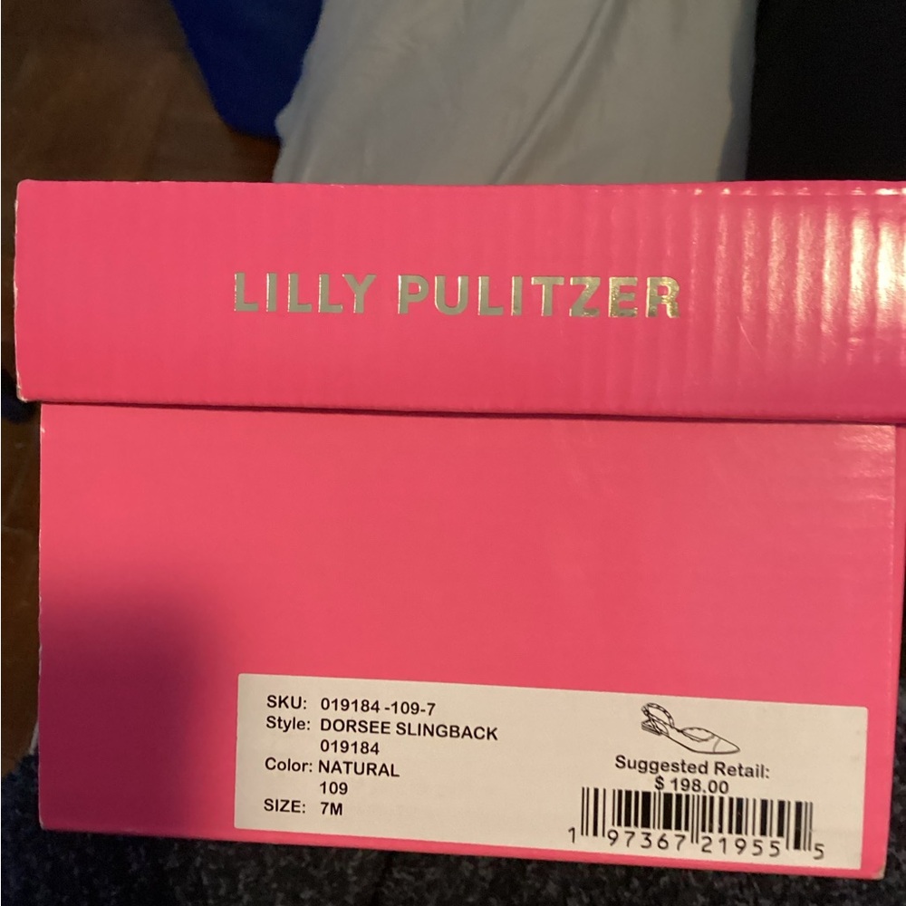Lilly Pulitzer Dorsey slingback shoes - Picture 9 of 9